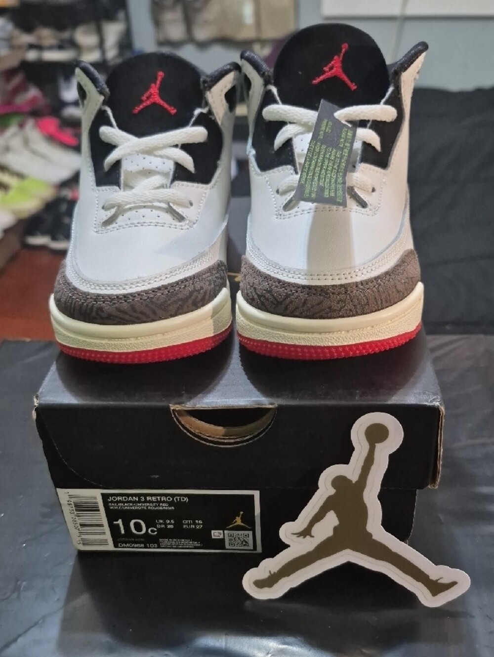 Air Jordan 3 Retro OG TD "World's Best Dad" (2026) New W/Box - Picture 4 of 10